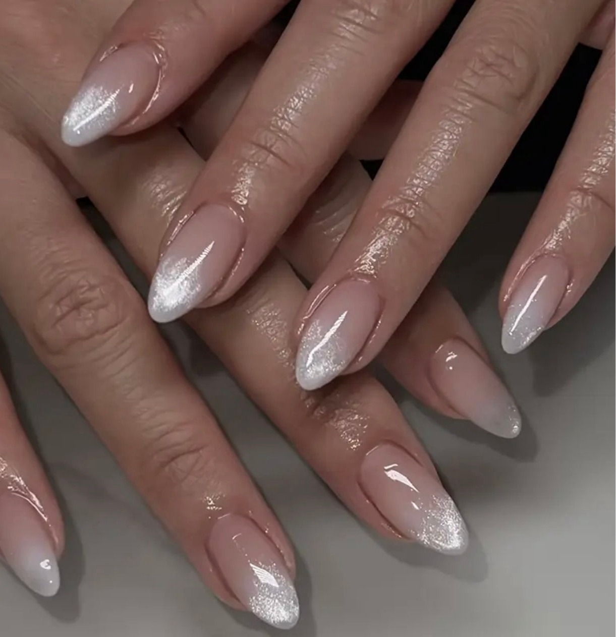 Luxury Gradient Glitter Tips Press on nails