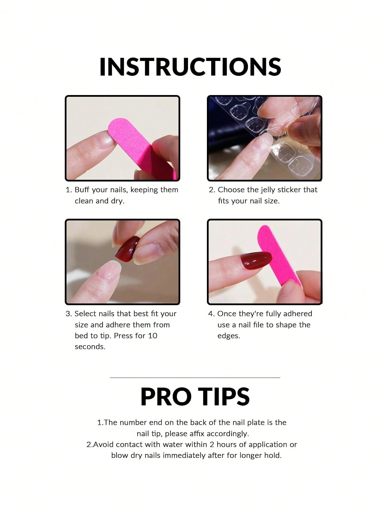Mauve Purple Short Square Press-on Nails