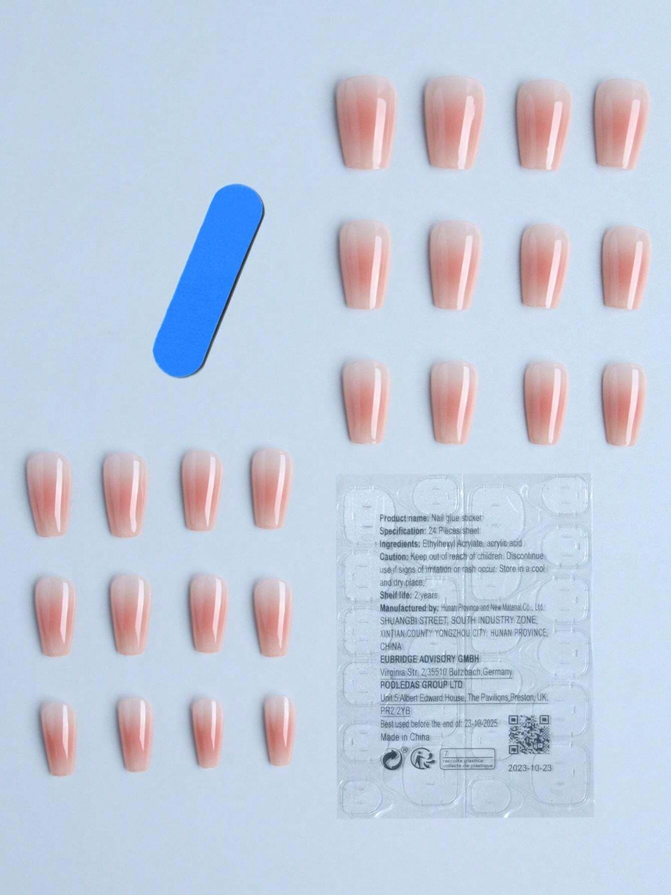 Short Coffin Gradient Perfect Fit PressOns