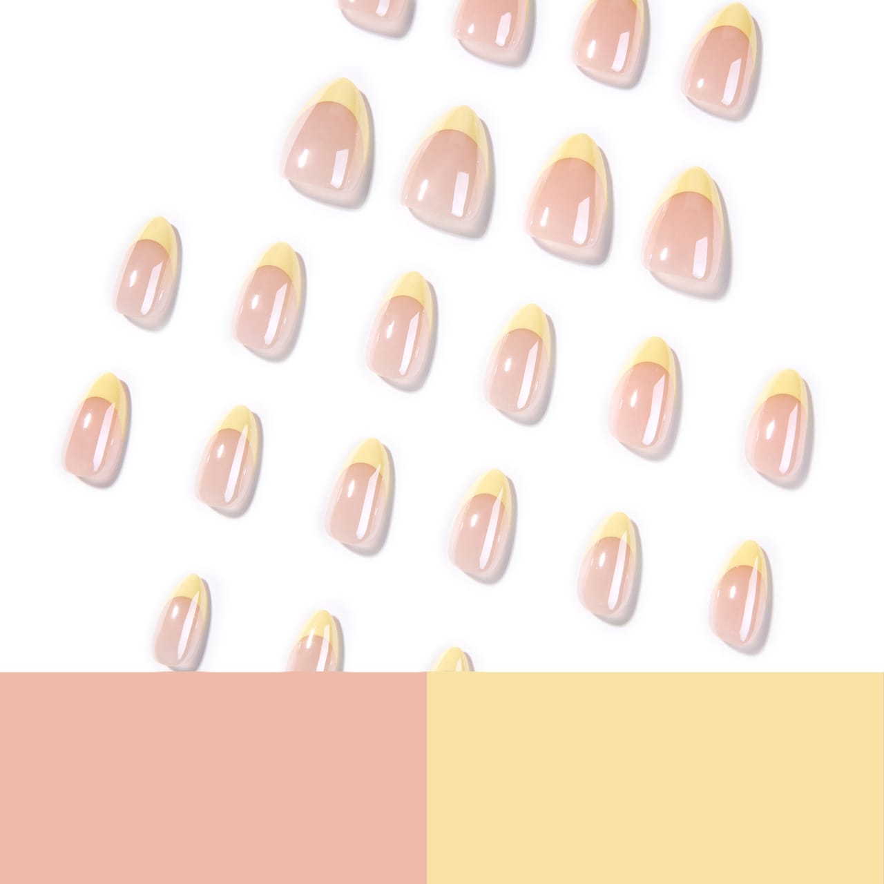 Golden Hour French Tips Press-On Nails