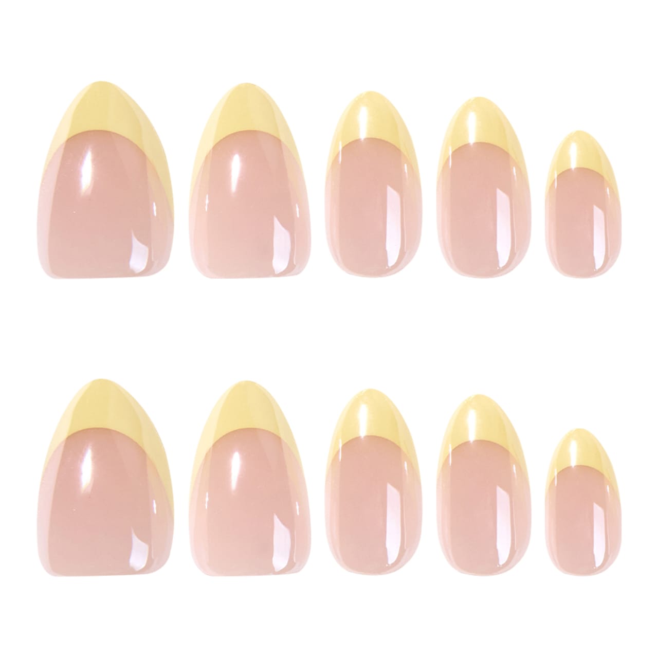 Golden Hour French Tips Press-On Nails